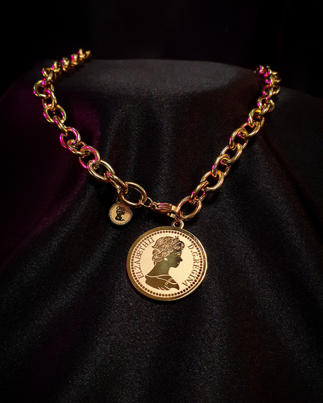 Golden Coins Pendant Necklace